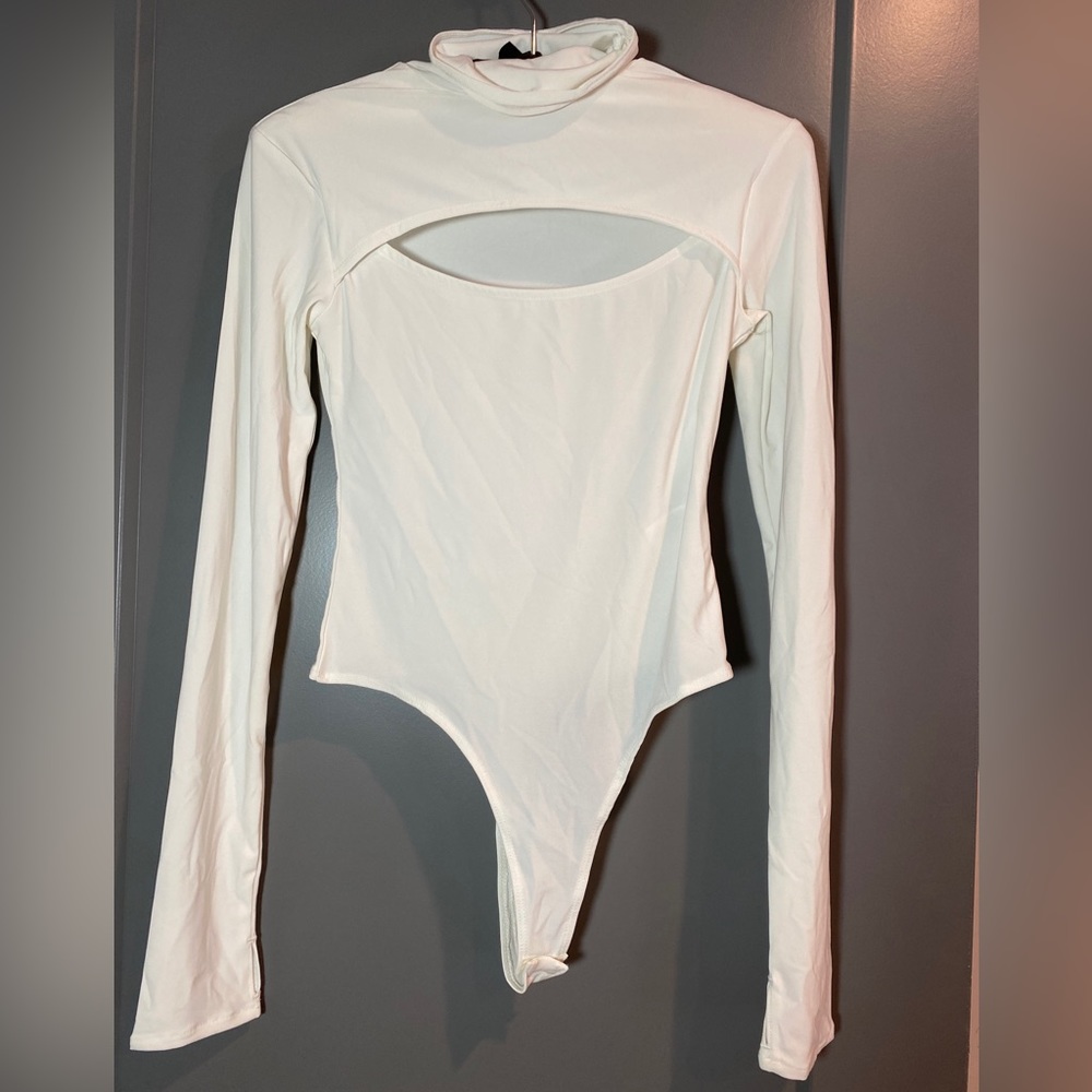Open Edit turtleneck bodysuit size XS